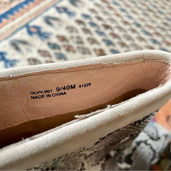 42 Gold Snake Ojai Cuff Heeled Ankle Bootie Embossed Snake Leather - Picture 6 of 11